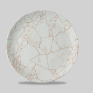 Тарелка мелкая 28,8см, без борта, цвет KINTSUGI CORAL, KTAMEV111