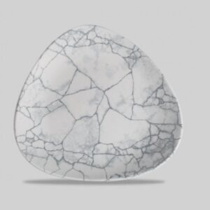 Тарелка мелкая треугольная 19,2см, без борта, цвет KINTSUGI PEARL GREY, STUDIO PRINTS KTPGTR7 1