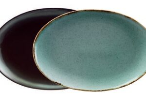 Блюдо овальное 30,3X21 TREND SPLIT BLUE TA020303277
