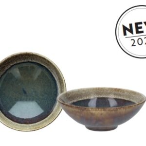 Миска 15,5*H5 см BLOOM BLUE AND BROWN BM004158088