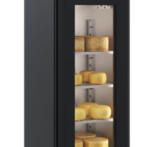 Шкаф холодильный.со стеклянной дверью polair cs107-cheese black 1001220d