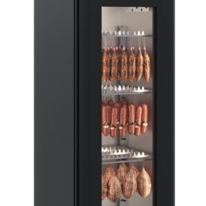 Шкаф холодильный.со стеклянной дверью polair cs107-salami black 1001223d
