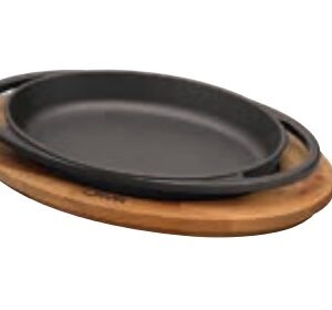 Блюдо овальное с ручками на подставке 21X14 см 44230S14