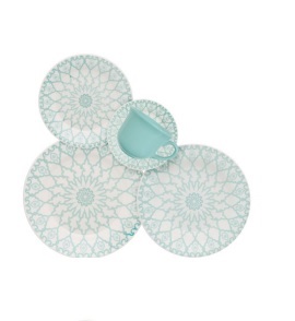 Тарелка суповая MANDALA 21,5см OXFORD 091078, AE01-5258