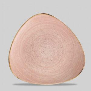 Тарелка треугольная 22,9см STONECAST RAW TERRACOTTA SRTETR9 1