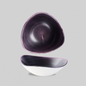 Миска треугольная 23,5м 0,60мл STONECAST, DEEP PURPLE PADPTRB91