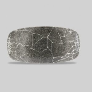 Блюдо прямоугольное CHEFS 35,5х18,9см, без борта, цвет KINTSUGI REVERSE, KRBKXO141