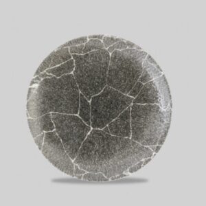 Тарелка мелкая 26см, без борта, цвет KINTSUGI REVERSE, KRBKEV101