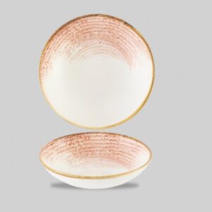 Салатник 0,42л D18,2см, без борта, цвет CORAL, STUDIO PRINTS HOMESPUN ACCENTS HACLEVB71