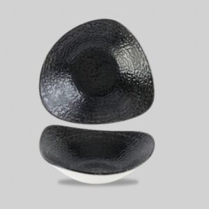 Салатник треугольный 0,60л D23,5см, без борта, цвет HOMESPUN CHROMA, STUDIO PRINTS HCBKTRB91