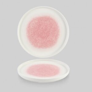 Тарелка мелкая 21см, H2см с прямым бортом, CHEFS PLATE, цвет ROSE QUARTZ PINK, RKQPWP211