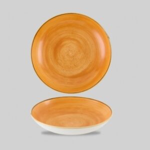 Тарелка глубокая 18,2см 0,426л, без борта, STONECAST, цвет TANGERINE STGSEVB71