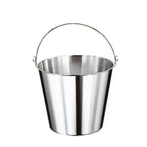 Ведро 10 л, D=30 см, H=25 см, н/ст. 41960-10