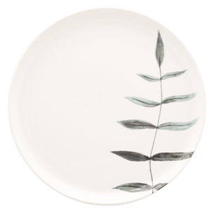 Тарелка мелкая flat shape samambaia 26см oxford 136234, ao02-1c01