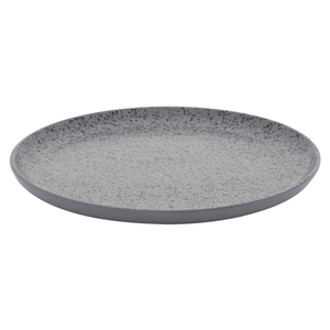 Тарелка мелкая flat shape gray 26см oxford 136446, ao02-1c06