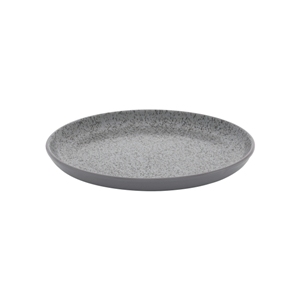 Тарелка мелкая flat shape gray 20см oxford 136445, ao03-1c06