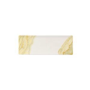Блюдо прямоугольное 25х9см, без борта, цвет TIDE GOLD, TIDE TDGDOF231