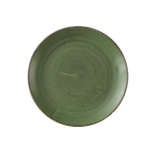Тарелка мелкая 26см, без борта, цвет STONECAST SORREL GREEN SSRSEV101