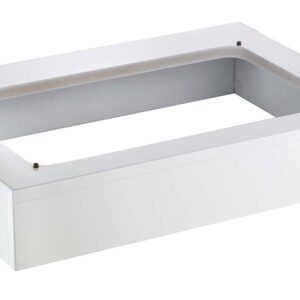 Корпус буфетной станции BUFFET 64х46см, H12см, мдф, цвет белый 9715B751