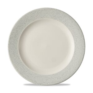 Тарелка мелкая 17см, с бортом, DELTA, цвет GREY DELGVP651