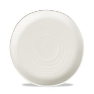 Тарелка мелкая D16,5см H2см,с прямым бортом, ENVISAGE NATURAL, цвет WHITE WHPO171