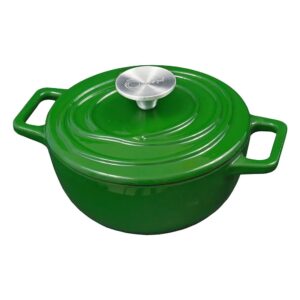 Кастрюля чугунная D24 AROMA CAST GREEN, 146755