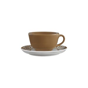 Пара чайная FLAT ATLAS (чашка 200мл и блюдце 14,5см) OXFORD 160124