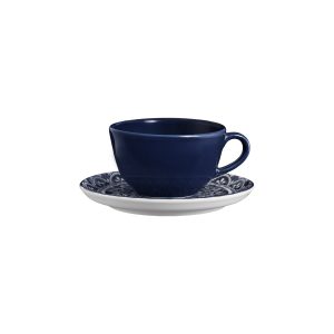 Пара чайная FLAT MALAGA (чашка 200мл и блюдце 14,5см) OXFORD 160182