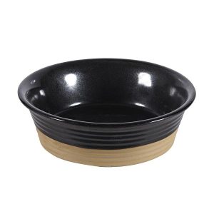 Блюдо глубокое D16см 0,48л, керамика, IGNEOUS BLACK ZCBKIGLP1