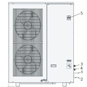 Агрегат компрессорно-конденсаторный BREMA U.R. M1500 SPLIT
